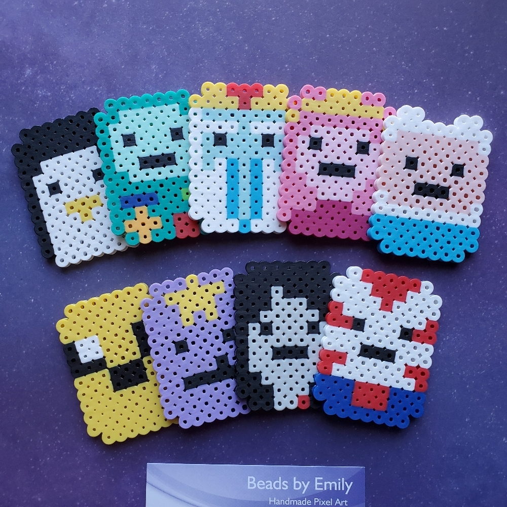 Adventure Time Handmade Magnets - Set of 9